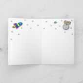 Neuer Job - viel Glück auf Ihrem neuen Abenteuer Karte (Innenseite)