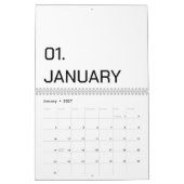 Neuer Kalender für die Logokombination Text (Jan 2027)