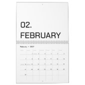 Neuer Kalender für die Logokombination Text (Feb 2027)