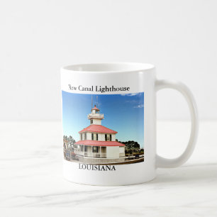 Neuer Kanal-Leuchtturm, Louisiana-Tasse Kaffeetasse