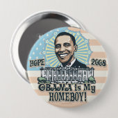 Neuer Knopf Obamahomeboy-2008 Button (Vorne & Hinten)