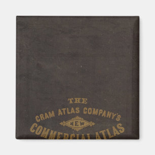 Neuer kommerzieller Atlas, Vereinigte Staaten Magnet