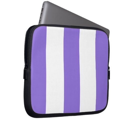 Neuer Lavendel u. weißes Laptopschutzhülle (Vorne Rechts)