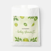Neuer Limoner Citrus Gender Neutral Baby Shower Geschenktütchen (Vorderseite)