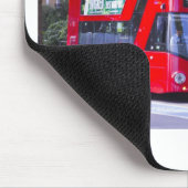 Neuer London-Rot-Bus Mousepad (Ecke)