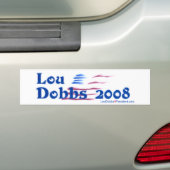 Neuer Lou Dobbs 2008 Autoaufkleber (Auf Auto)