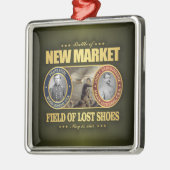 Neuer Markt (FH2) Silbernes Ornament (Links)