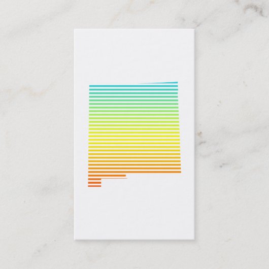 neuer mexico chill fade visitenkarte (Vorderseite)