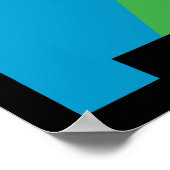 neuer mexico-Stolz. Poster (Ecke)