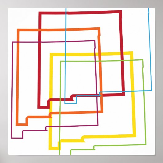 neuer mexico-Stolz Poster (Vorne)