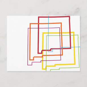 neuer mexico-Stolz Postkarte