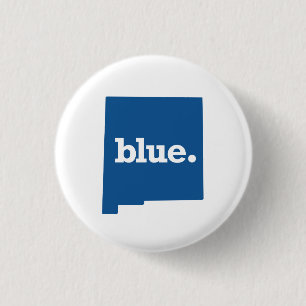 NEUER MEXIKO-BLAU-STAAT BUTTON