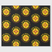 NEUER MEXIKO-STAAT FLAG GESCHENKPAPIER (Flach)