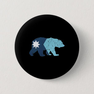 Neuer Minnesota-State-Flaggenträger Button
