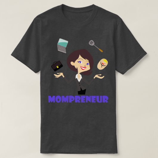 neuer Momprenuer T-Shirt (Design vorne)