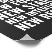 Neuer Monat Motivierend Poster (Ecke)