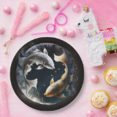 Neuer Mond in Fisces Pappteller (Party)