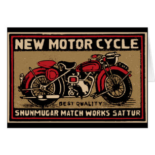 Neuer Motorrad-Sicherheits-Match-Aufkleber