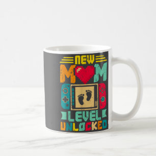 Neuer Mutter-Level freigeschaltet Gamer Valentinst Kaffeetasse