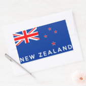 neuer Name des Flaggenlands für Zeeland Rechteckiger Aufkleber (Umschlag)
