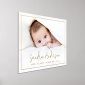 Neuer Name des Neugeborenen: Foto-Skript Foliendrucke (Ablage )
