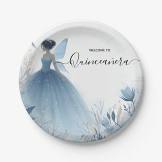 Neuer Naturbaum Hexenverzauberter Wald Quinceanera Pappteller
