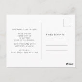 Neuer Neck der Woods Foto Moving Ankündigung Postkarte (Rückseite)