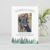 Neuer Neck des Wald Pine Forest Foto Moving Ankündigung (Stehend Vorderseite)