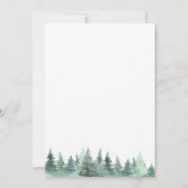 Neuer Neck des Wald Pine Forest Foto Moving Ankündigung (Rückseite)