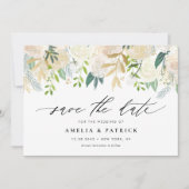 Neuer neutraler QR-Code für botanische Gärten Save The Date (Vorderseite)