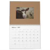 Neuer Niedlicher Kuhkalender Kalender (Feb 2027)