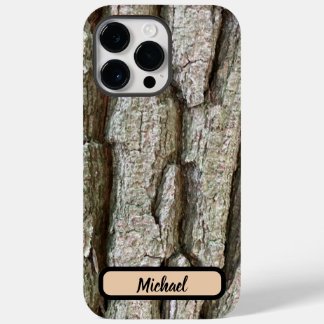 Neuer Oak Tree Bark Foto und Name iPhone Case-Mate iPhone 14 Pro Max Hülle