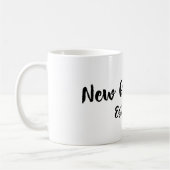 Neuer Oma Est. 2021 Neue Großmütter Kaffeetasse (Links)