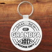 Neuer Opa 2017 Schlüsselanhänger (Vorderseite)