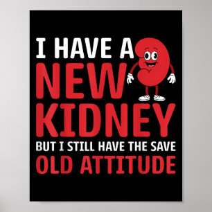 Neuer Organspender Nierentransport Poster