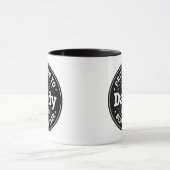 Neuer Papa befördert zu Papa Vater Geschenk einfac Tasse (Zentrum)