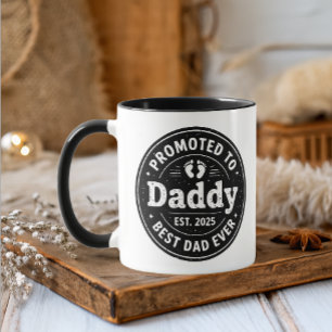 Neuer Papa befördert zu Papa Vater Geschenk einfac Tasse