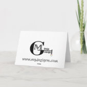 neuer Papa, Glückwunsch Karte (Rückseite)