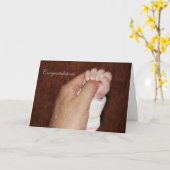 neuer Papa, Glückwunsch Karte (Gelbe Blume)