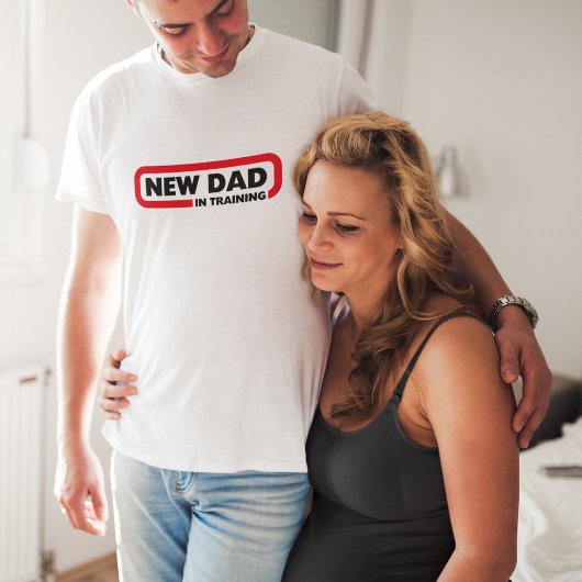 Neuer Papa im Training - Funny T - Shirt