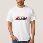 Neuer Papa im Training - Funny T - Shirt (Vorderseite)