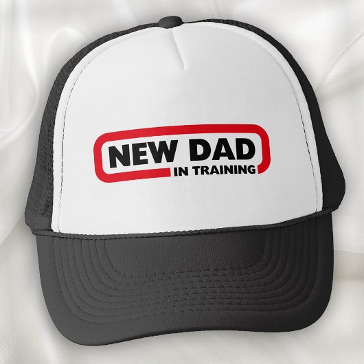Neuer Papa im Training - Funny Truckerkappe