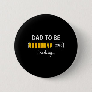 Neuer Papa seit 2026 Vatertag Erster Papa überhaup Button