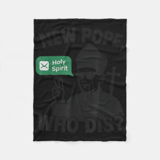 Neuer Papst, der Holy Spirit Funny Pope Leo Xiv M Fleecedecke