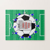Neuer Personalisierter Fußballball und neue Spiele Puzzle (Horizontal)