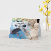 Neuer Pfarrer Segnungen, Maria, Jesus, religiös Karte (Gelbe Blume)