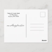 Neuer Plan ändern Sie einfach das Datum Karten (Rückseite)