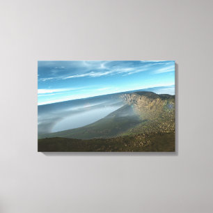 neuer Planet Leinwanddruck