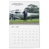 Neuer Präsident Donald J. Trump Foto 2025 Kalender (Mär 2026)