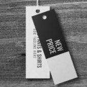 Neuer Preis - Firmenname Hang Tag